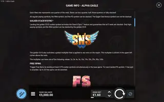 Alpha Eagle – Game rules