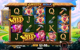 Greedy Wolf – Winning spin