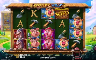 Greedy Wolf – Feature in play