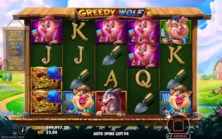 Greedy Wolf – Feature in play