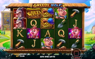 Greedy Wolf – Feature in play