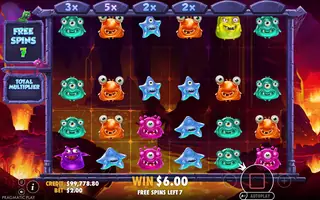 Monster Superlanche – Free spins