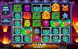 Monster Superlanche – Free spins
