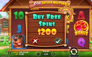 The Dog House Multihold – Bonus buy