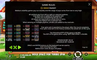 The Dog House Multihold – Game rules