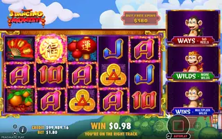 3 Dancing Monkeys – Winning spin