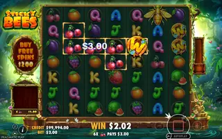 Sticky Bees – Winning spin