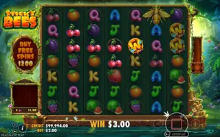 Sticky Bees – Winning spin