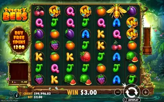 Sticky Bees – Winning spin