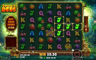 Sticky Bees – Winning spin