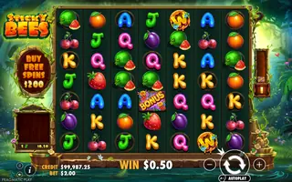 Sticky Bees – Winning spin