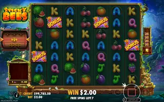 Sticky Bees – Free spins