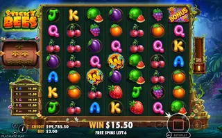 Sticky Bees – Free spins