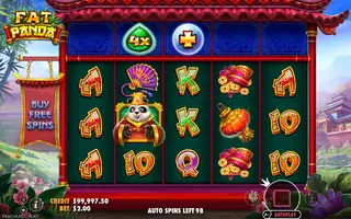Fat Panda – Feature in play