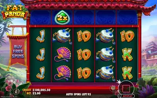 Fat Panda – Feature in play