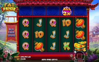 Fat Panda – Feature in play