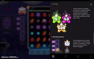 Rat King – Paytable
