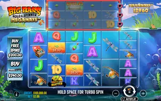Big Bass Hold & Spinner Megaways – Base game