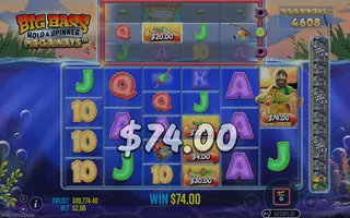 Big Bass Hold & Spinner Megaways – Winning spin