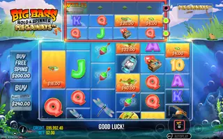 Big Bass Hold & Spinner Megaways – Bonus round