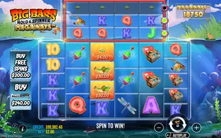 Big Bass Hold & Spinner Megaways – Bonus round