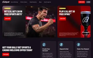 Bally Bet Casino – Home page