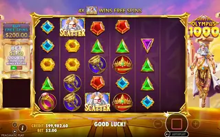 Gates of Olympus 1000 – Feature in play