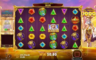 Gates of Olympus 1000 – Feature in play