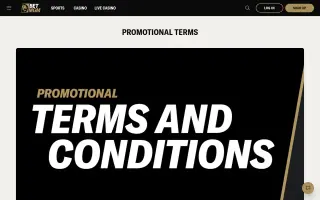BetMGM Casino – Offer terms