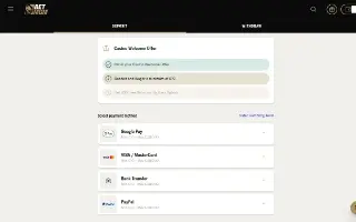 BetMGM Casino – Cashier (logged in)