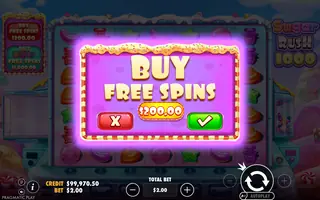 Sugar Rush 1000 – Bonus buy
