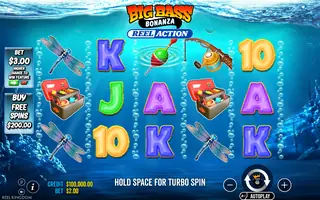 Big Bass Bonanza: Reel Action – Base game
