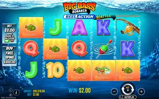 Big Bass Bonanza: Reel Action – Winning spin