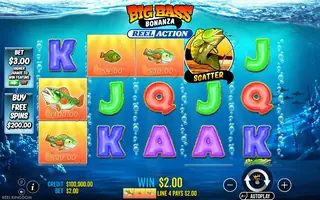 Big Bass Bonanza: Reel Action – Winning spin