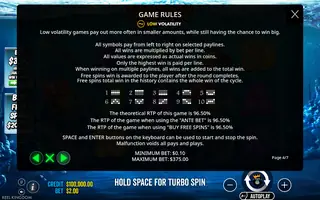 Big Bass Bonanza: Reel Action – Game rules
