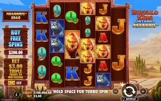 Buffalo King Untamed Megaways – Base game