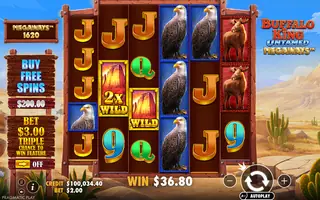 Buffalo King Untamed Megaways – Winning spin