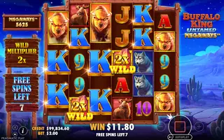 Buffalo King Untamed Megaways – Free spins