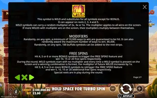 Buffalo King Untamed Megaways – Game rules