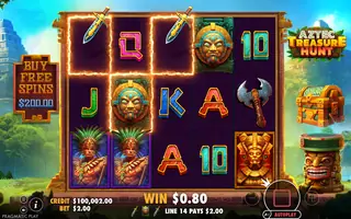Aztec Treasure Hunt – Winning spin