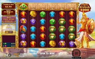 Wisdom of Athena 1000 – Winning spin