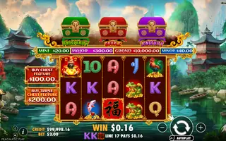 Chests of Cai Shen – Winning spin