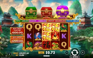 Chests of Cai Shen – Winning spin