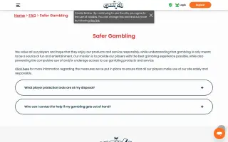 Casiku Casino – Safer gambling tools