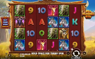 Wild Wildebeest Wins – Base game