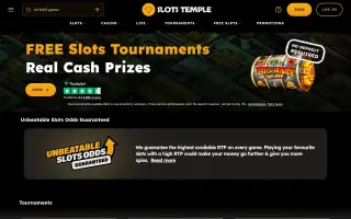 Slots Temple – Home page