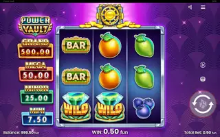 Power Vault – Winning spin