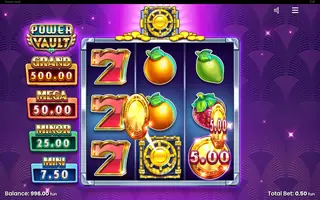 Power Vault – Winning spin