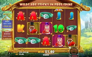 The Dog House Royal Hunt – Winning spin