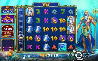 Waves of Poseidon – Winning spin